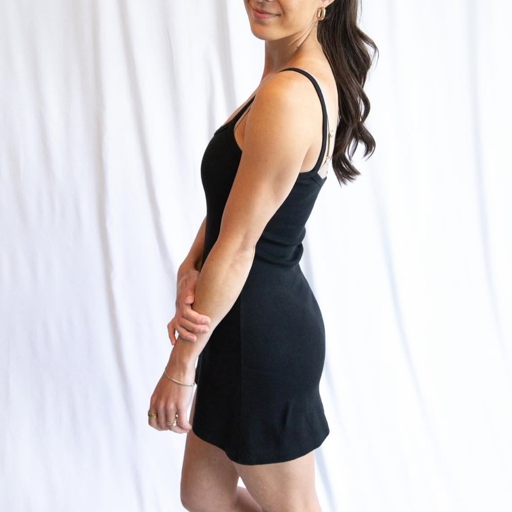 Ribbed tank dress - Picture 5 of 7